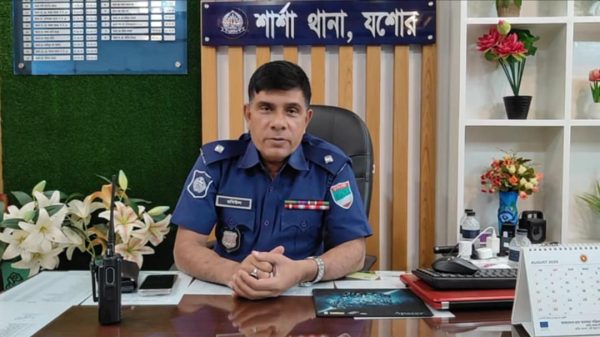 শার্শায় চুরি-ছিনতাই, চাঁদাবাজি ও সন্ত্রাসের বিরুদ্ধে জিরো টলারেন্স ঘোষণা ওসি রবিউলের